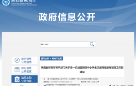 事關(guān)中小學(xué)生！陜西八部門最新通知！縮略圖