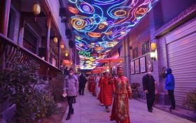 鎮(zhèn)巴：班城老街漢服秀，巴山深處年味濃縮略圖